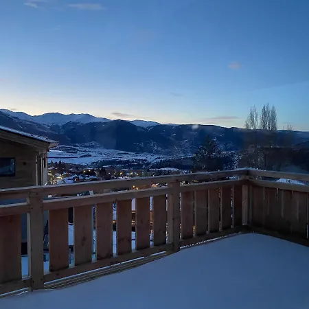 Chalet Des'Amy Et Sa Terrasse Pour 8/10 Personnes Font-Romeu-Odeillo-Via Exterior foto